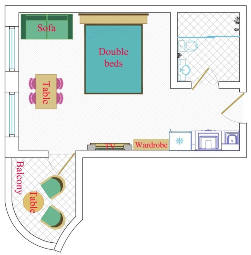 Leyla Apartments 2 Баку Номер фото